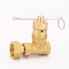 Magnetic Lock Upstream Brass Gate Valve