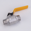 Stainless Steel Double Male Thread Ball Valve
