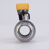 Stainless Steel Double Thread Ball Valve
