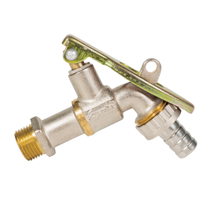 Nickel Plated Brass Lockable Faucet