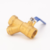 Filter Brass Ball Valve