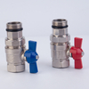 Straight Ball valve Set