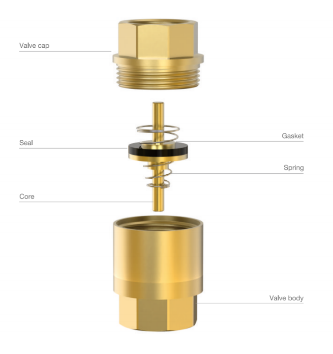 Check Valve Explosion View