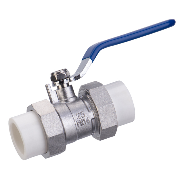 Stainless Steel PPR Double Union Ball Valve