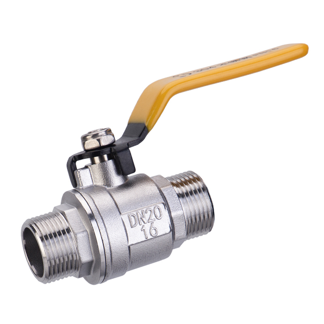 Stainless Steel Double Male Ball Valve