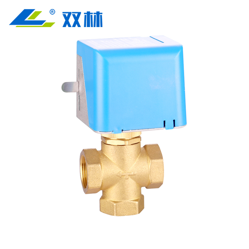 3-Way Electric Globe Valve
