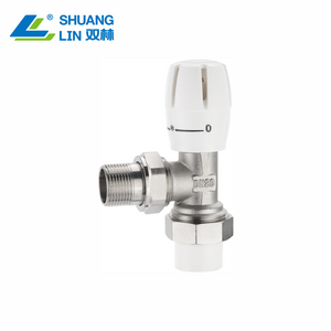 SL-8402 PPR Angle Rariator Valve (Manual)