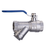 Stainless Steel Filter Ball Valve