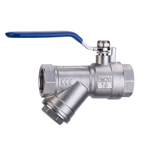 Stainless Steel Filter Ball Valve