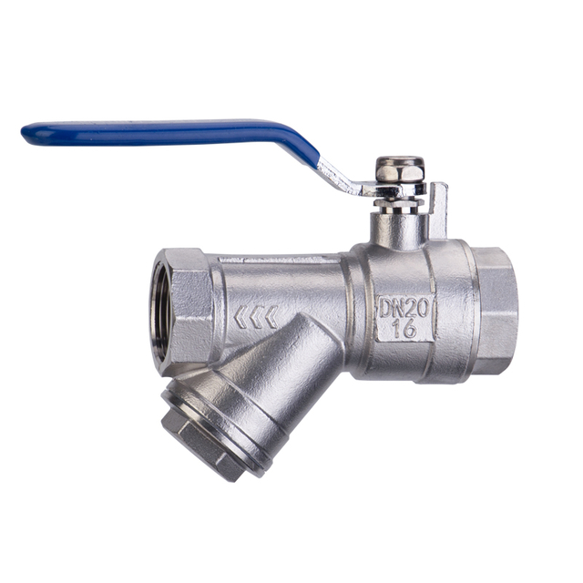 Stainless Steel Filter Ball Valve