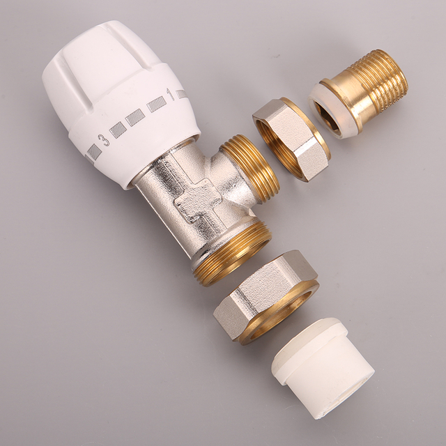 SL-8402 PPR Angle Rariator Valve (Manual)