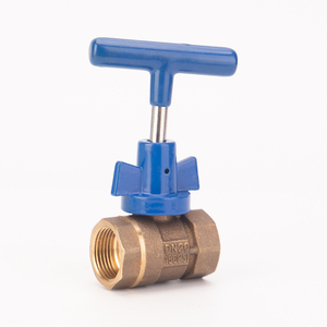 Bronze Mechanical Lockable Ball Valve