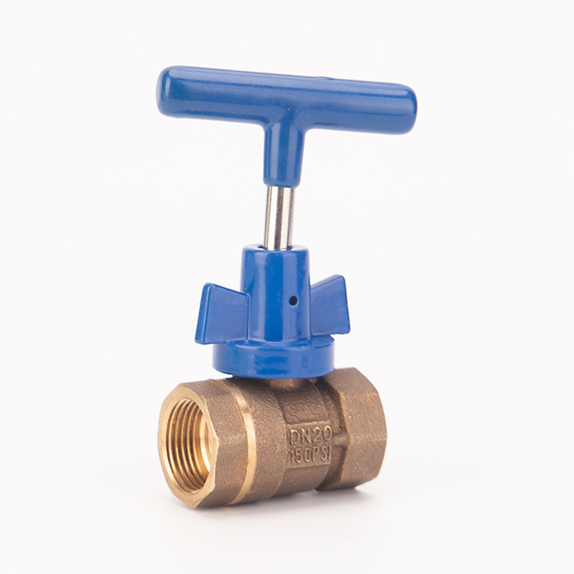 Bronze Mechanical Lockable Ball Valve