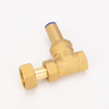 Mechanical Lock Non-Return Brass Gate Valve