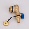 Manual Brass Air Vent & Drain Valve for Manifold Maintenance Systems