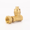 Magnetic Lock Upstream Brass Gate Valve